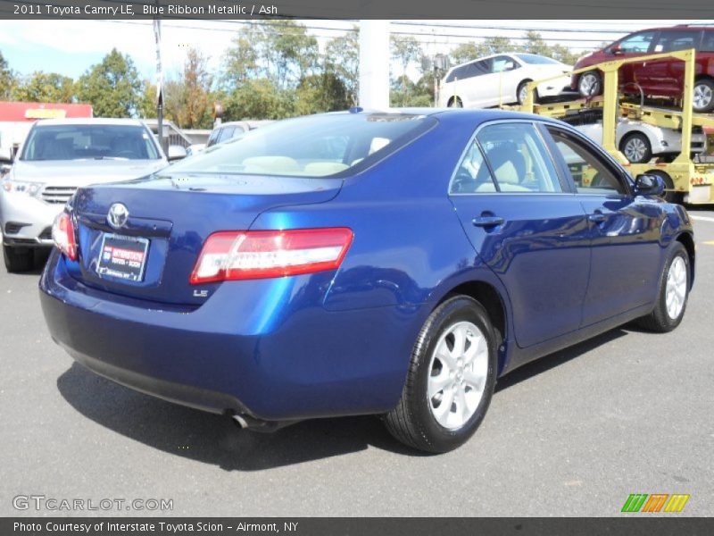 Blue Ribbon Metallic / Ash 2011 Toyota Camry LE