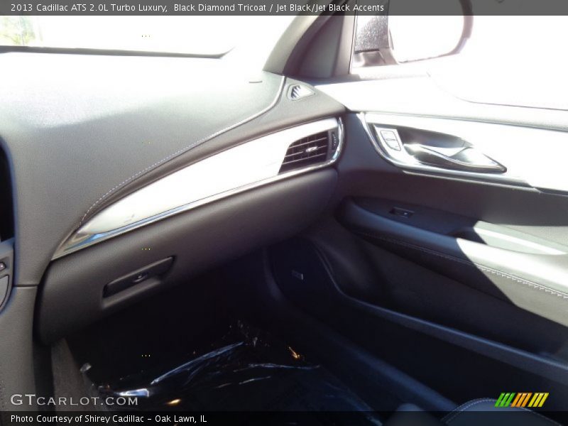 Black Diamond Tricoat / Jet Black/Jet Black Accents 2013 Cadillac ATS 2.0L Turbo Luxury