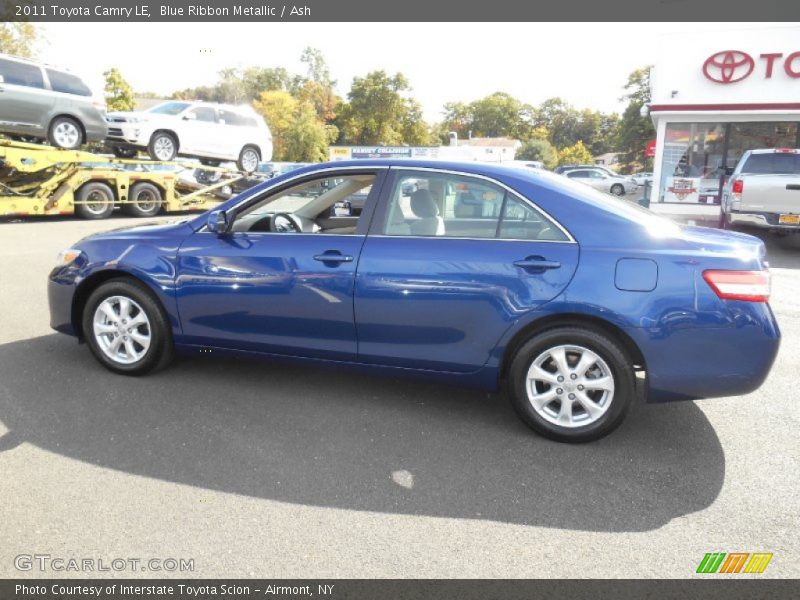 Blue Ribbon Metallic / Ash 2011 Toyota Camry LE