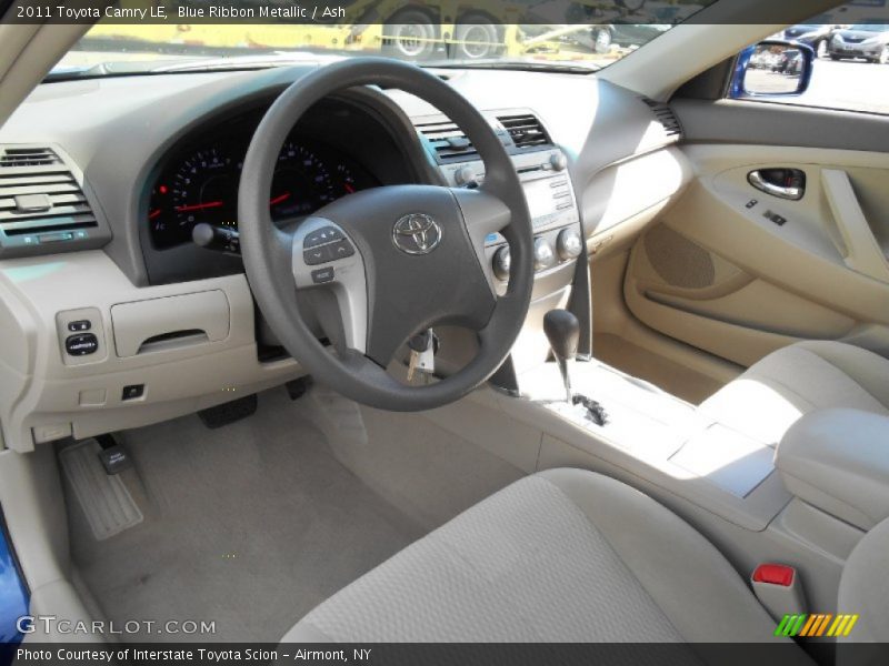Blue Ribbon Metallic / Ash 2011 Toyota Camry LE