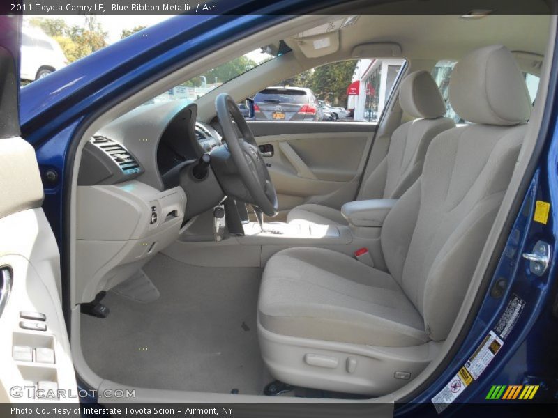 Blue Ribbon Metallic / Ash 2011 Toyota Camry LE