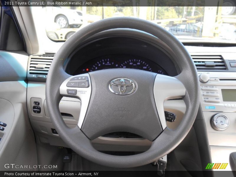 Blue Ribbon Metallic / Ash 2011 Toyota Camry LE