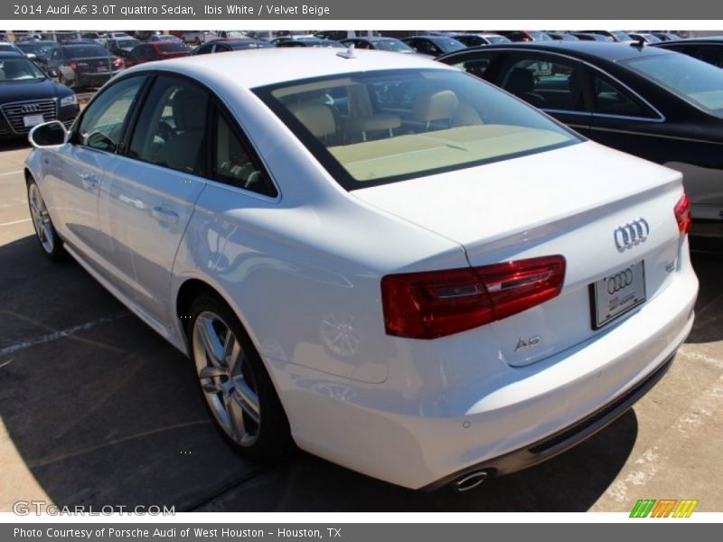 Ibis White / Velvet Beige 2014 Audi A6 3.0T quattro Sedan