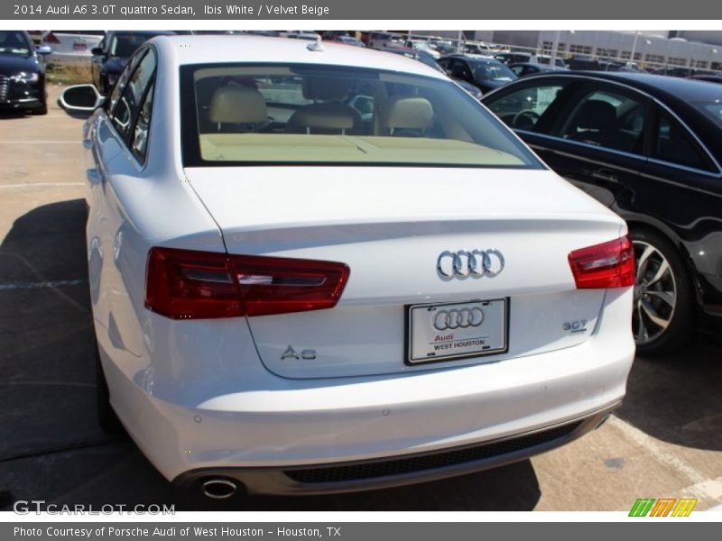 Ibis White / Velvet Beige 2014 Audi A6 3.0T quattro Sedan