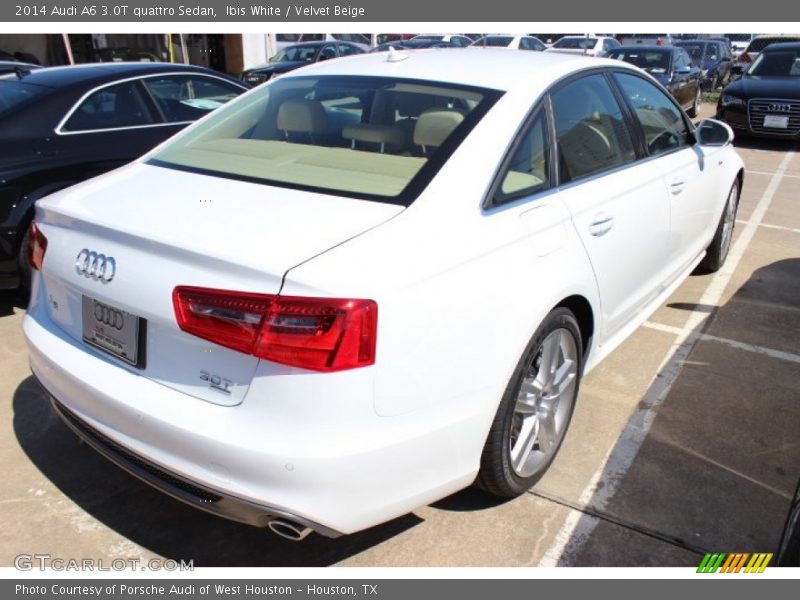 Ibis White / Velvet Beige 2014 Audi A6 3.0T quattro Sedan
