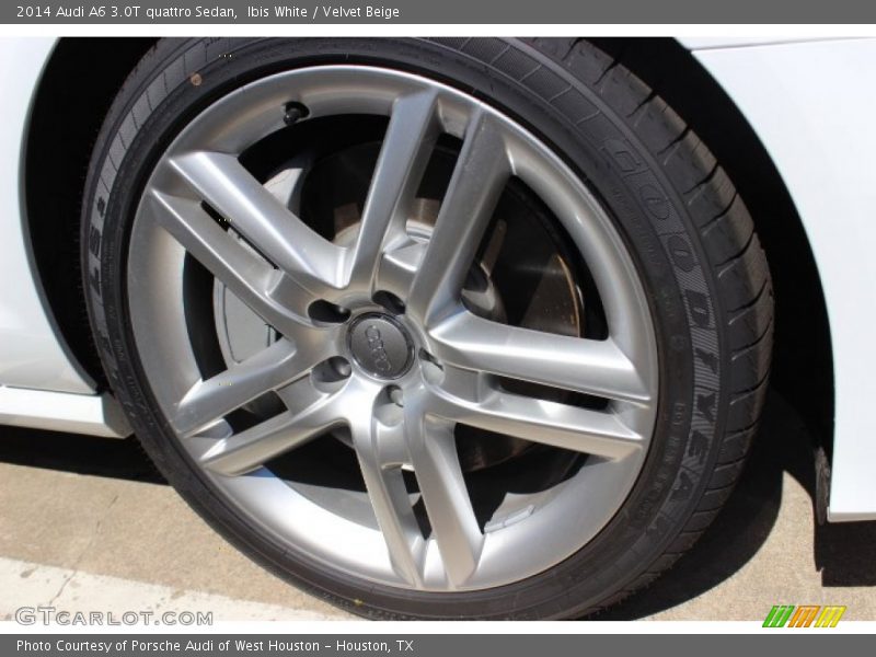 Ibis White / Velvet Beige 2014 Audi A6 3.0T quattro Sedan