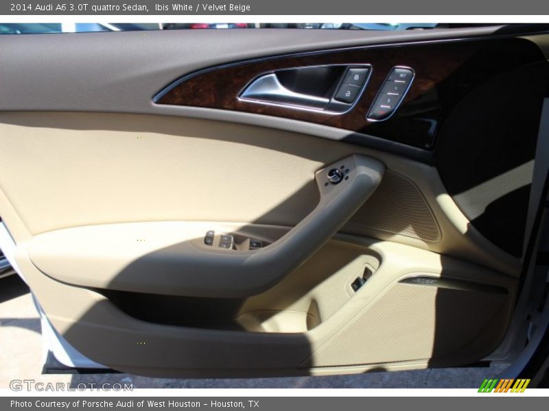 Ibis White / Velvet Beige 2014 Audi A6 3.0T quattro Sedan