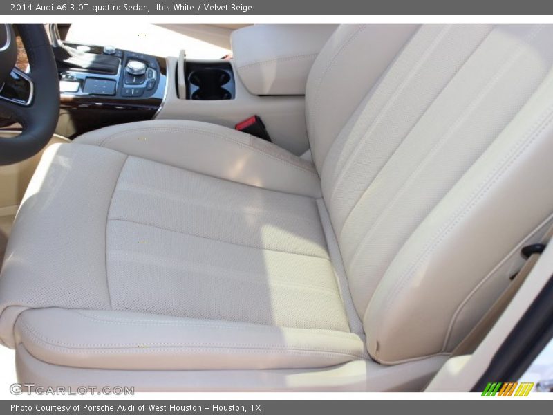 Ibis White / Velvet Beige 2014 Audi A6 3.0T quattro Sedan