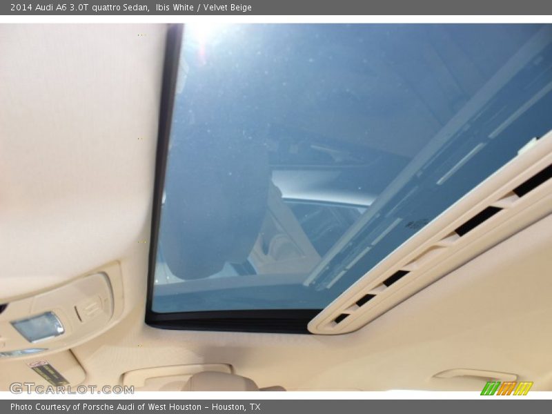 Ibis White / Velvet Beige 2014 Audi A6 3.0T quattro Sedan