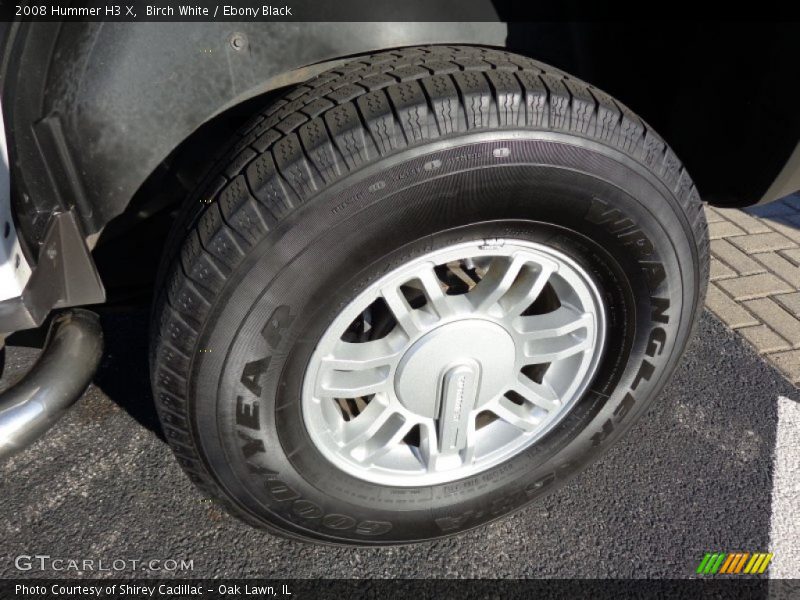 Birch White / Ebony Black 2008 Hummer H3 X