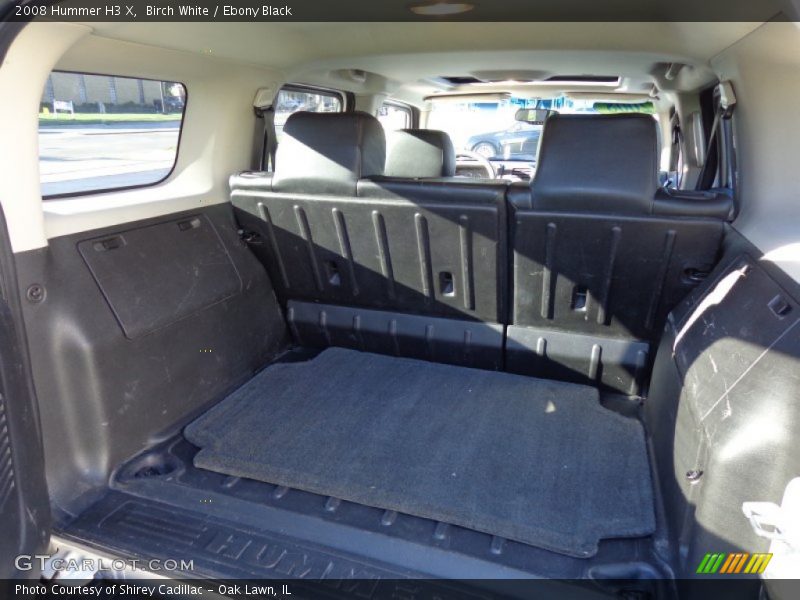 Birch White / Ebony Black 2008 Hummer H3 X