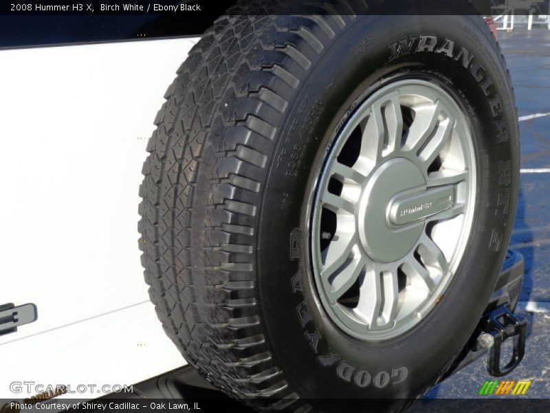 Birch White / Ebony Black 2008 Hummer H3 X