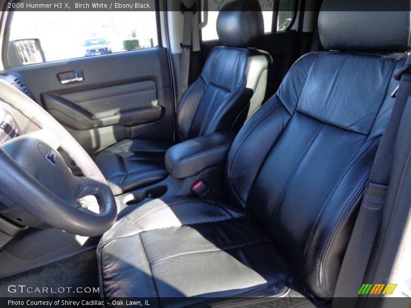 Birch White / Ebony Black 2008 Hummer H3 X