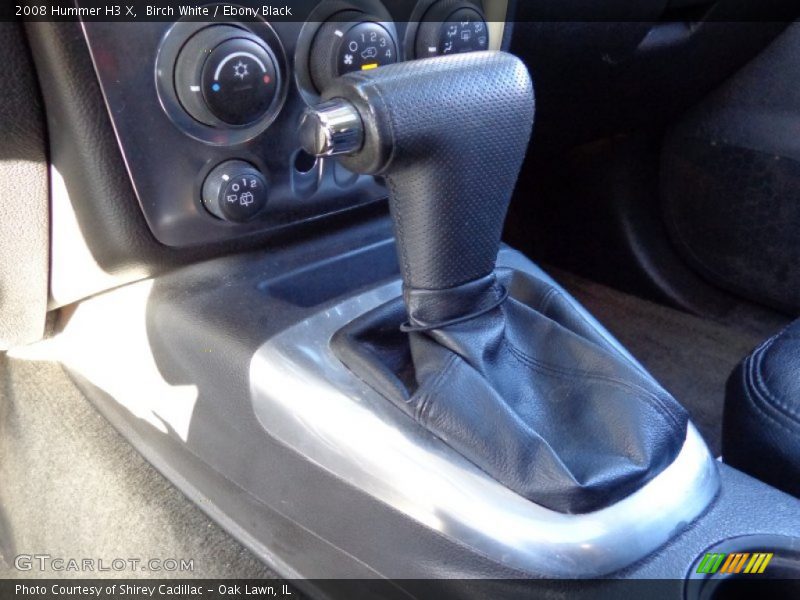 Birch White / Ebony Black 2008 Hummer H3 X