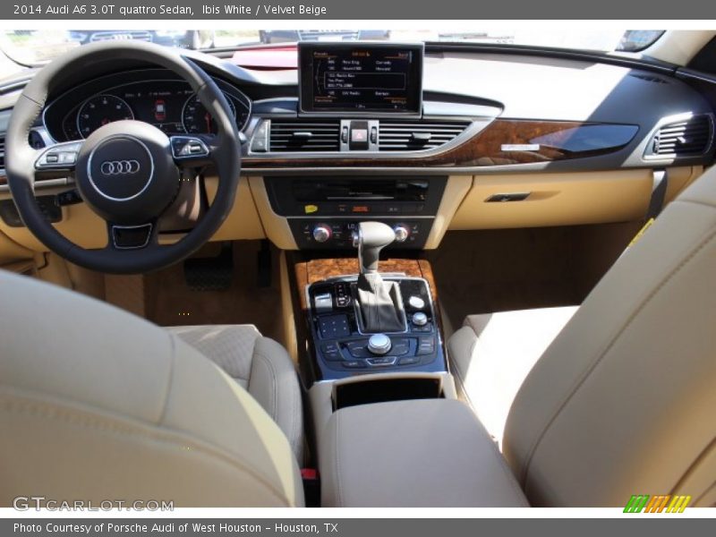 Ibis White / Velvet Beige 2014 Audi A6 3.0T quattro Sedan