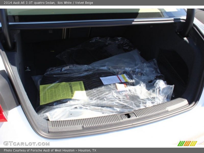 Ibis White / Velvet Beige 2014 Audi A6 3.0T quattro Sedan