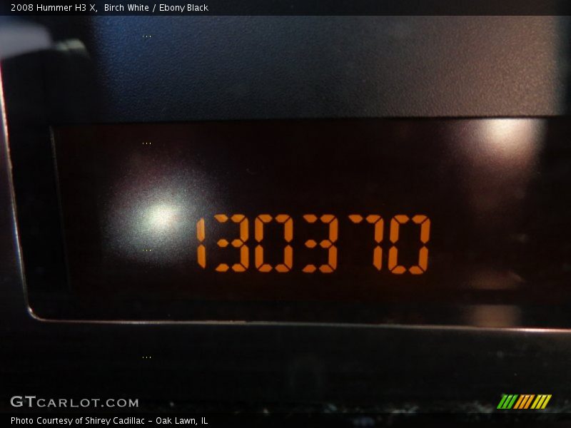 Birch White / Ebony Black 2008 Hummer H3 X
