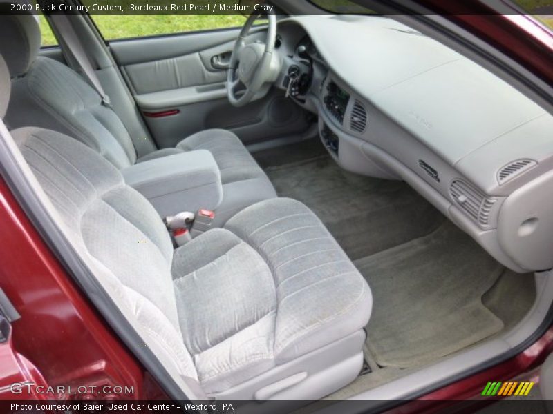 Front Seat of 2000 Century Custom