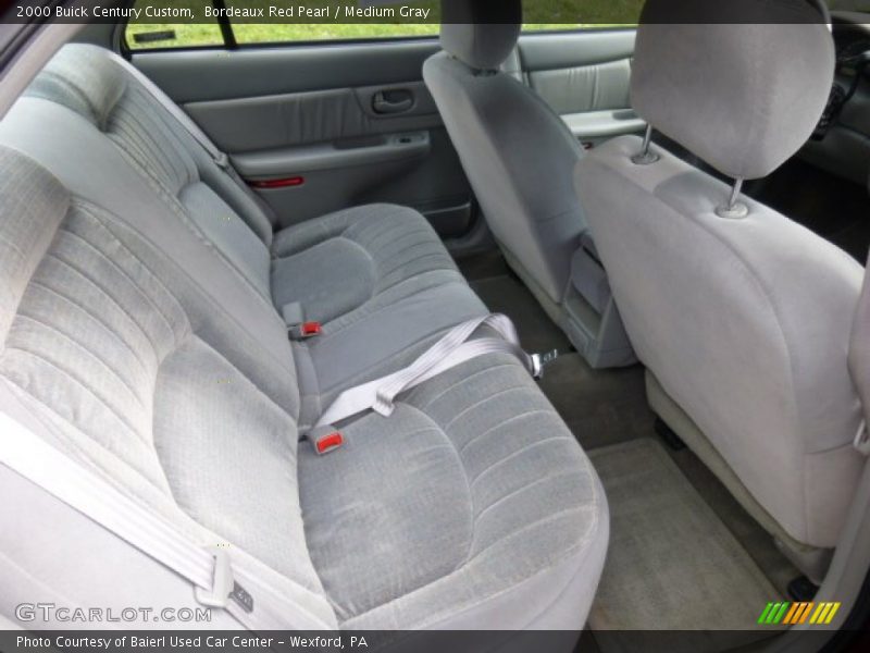 Rear Seat of 2000 Century Custom
