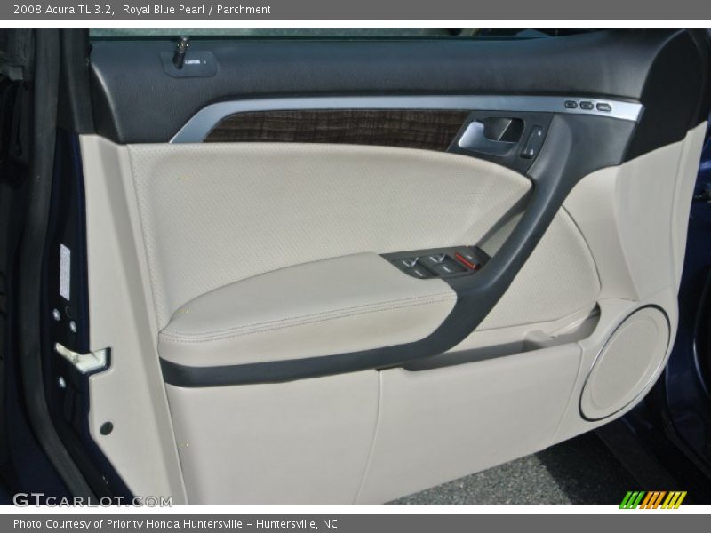 Royal Blue Pearl / Parchment 2008 Acura TL 3.2