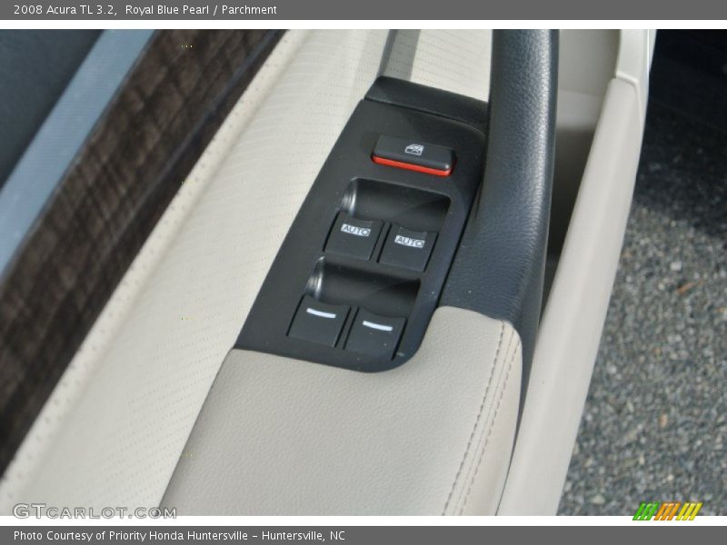 Royal Blue Pearl / Parchment 2008 Acura TL 3.2