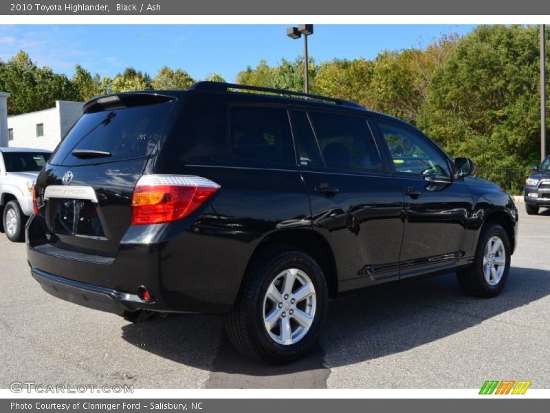 Black / Ash 2010 Toyota Highlander