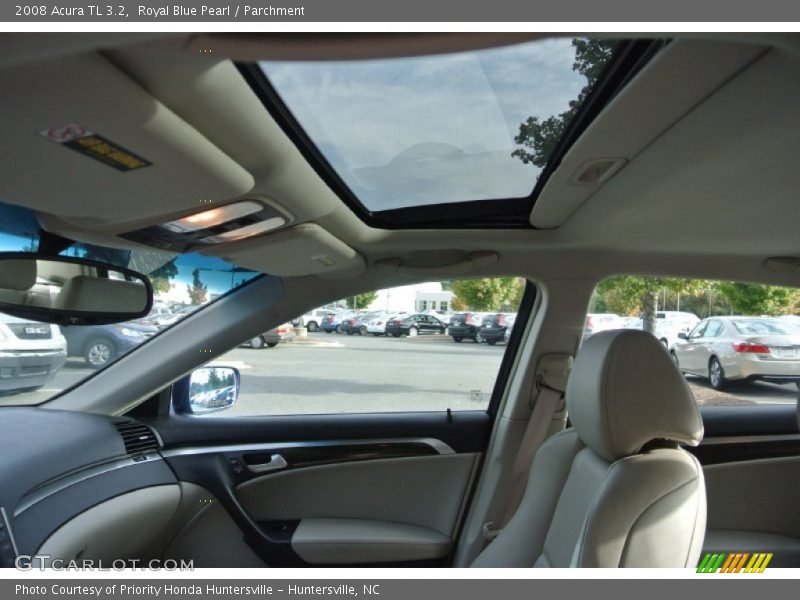 Royal Blue Pearl / Parchment 2008 Acura TL 3.2