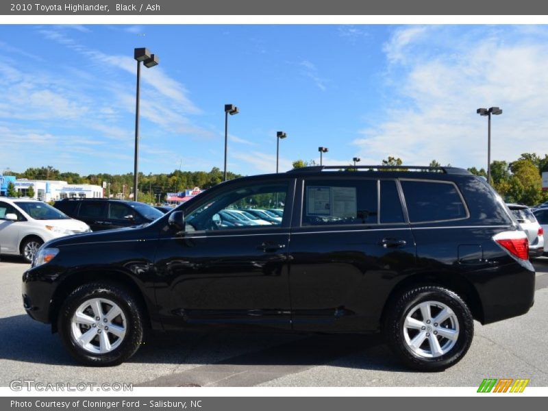 Black / Ash 2010 Toyota Highlander