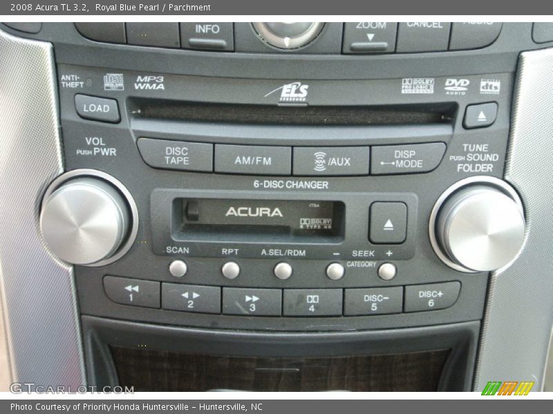 Royal Blue Pearl / Parchment 2008 Acura TL 3.2