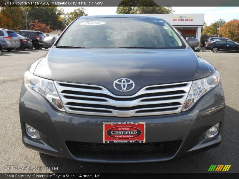 Magnetic Gray Metallic / Ivory 2010 Toyota Venza AWD