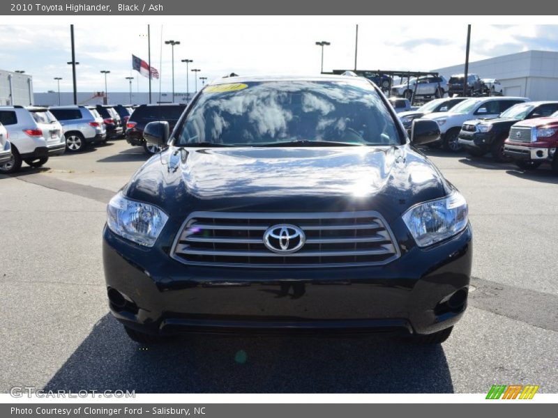 Black / Ash 2010 Toyota Highlander
