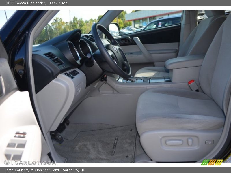 Black / Ash 2010 Toyota Highlander