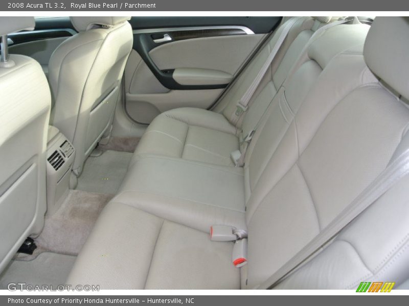 Royal Blue Pearl / Parchment 2008 Acura TL 3.2