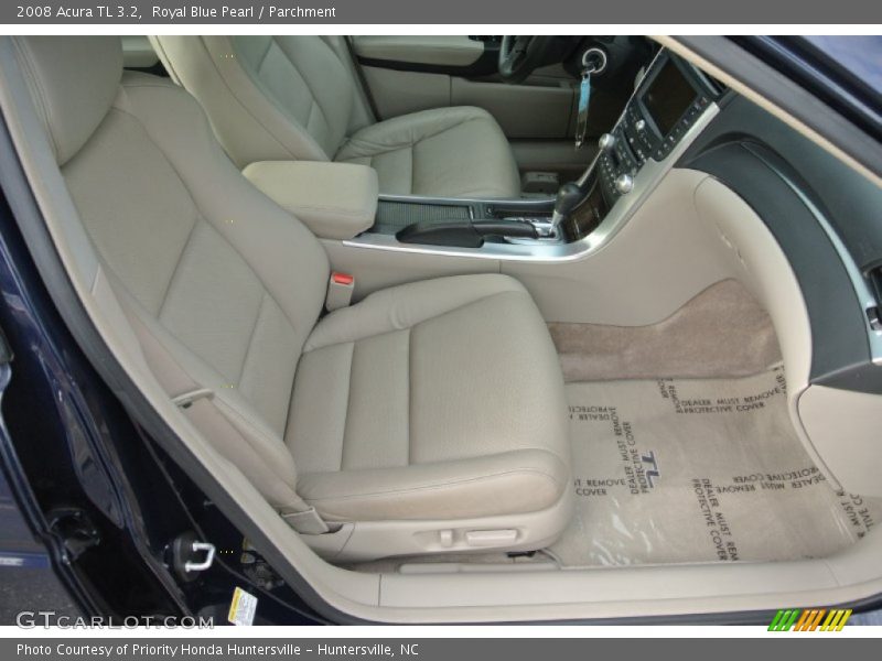 Royal Blue Pearl / Parchment 2008 Acura TL 3.2