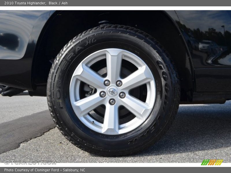 Black / Ash 2010 Toyota Highlander