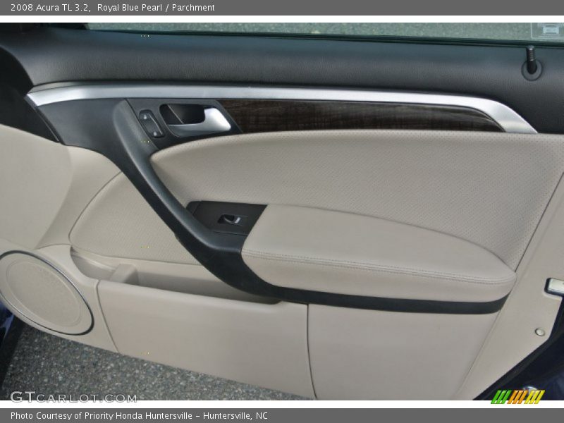 Royal Blue Pearl / Parchment 2008 Acura TL 3.2