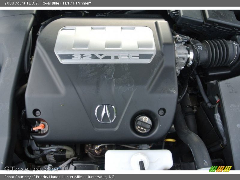 Royal Blue Pearl / Parchment 2008 Acura TL 3.2