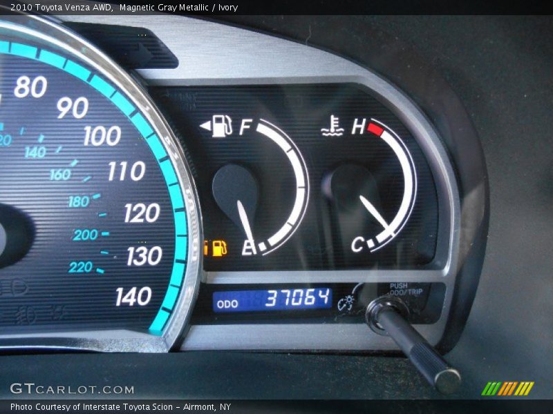 Magnetic Gray Metallic / Ivory 2010 Toyota Venza AWD