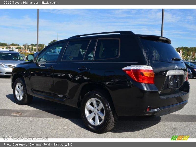 Black / Ash 2010 Toyota Highlander