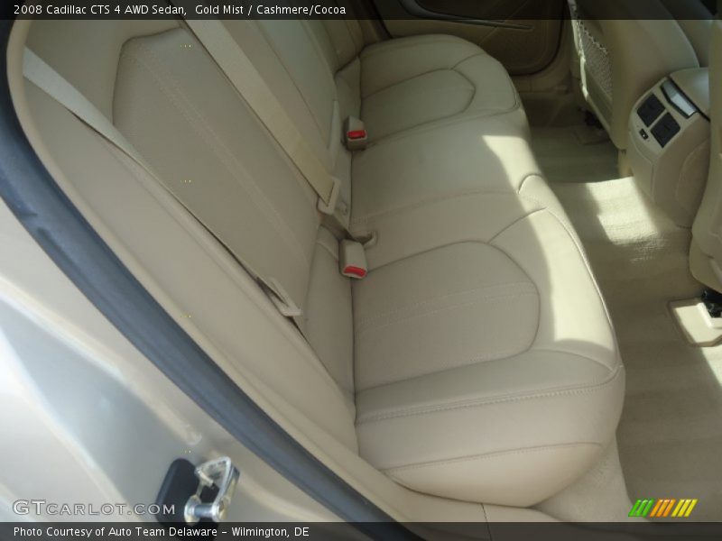 Gold Mist / Cashmere/Cocoa 2008 Cadillac CTS 4 AWD Sedan