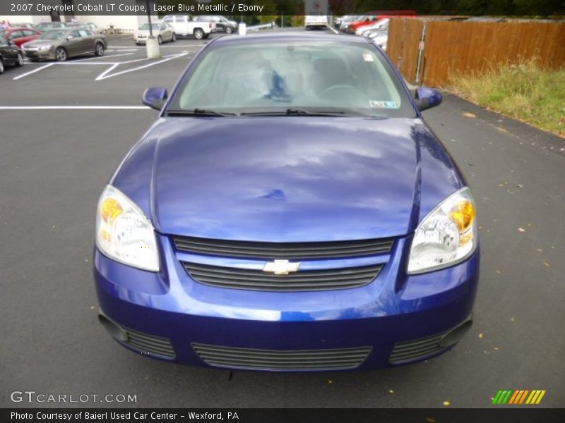 Laser Blue Metallic / Ebony 2007 Chevrolet Cobalt LT Coupe