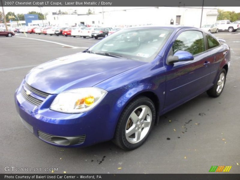 Laser Blue Metallic / Ebony 2007 Chevrolet Cobalt LT Coupe