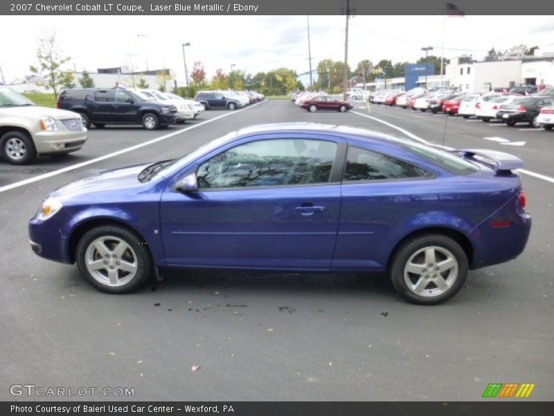 Laser Blue Metallic / Ebony 2007 Chevrolet Cobalt LT Coupe