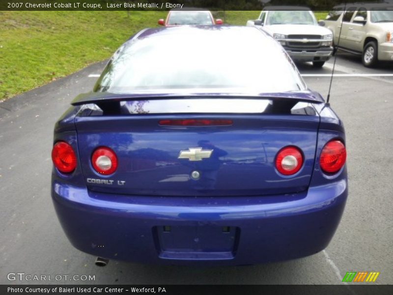 Laser Blue Metallic / Ebony 2007 Chevrolet Cobalt LT Coupe