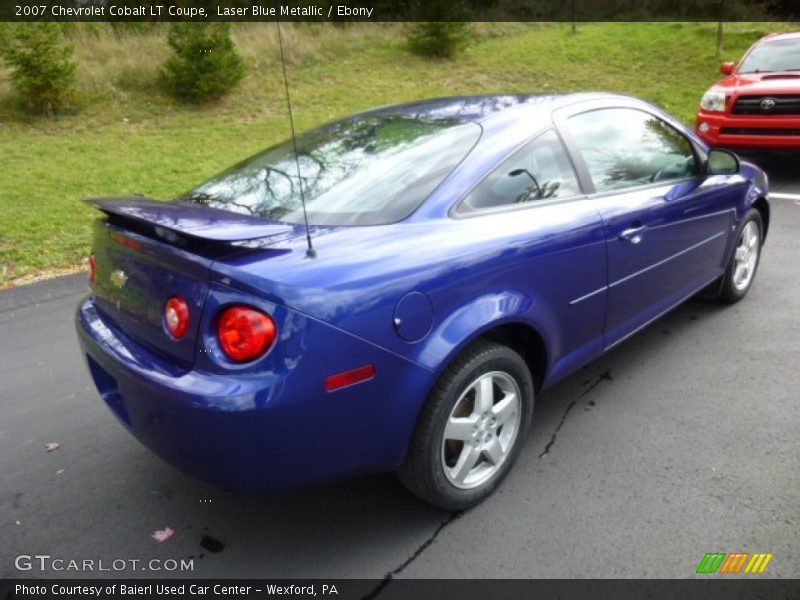 Laser Blue Metallic / Ebony 2007 Chevrolet Cobalt LT Coupe
