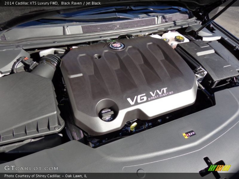 Black Raven / Jet Black 2014 Cadillac XTS Luxury FWD
