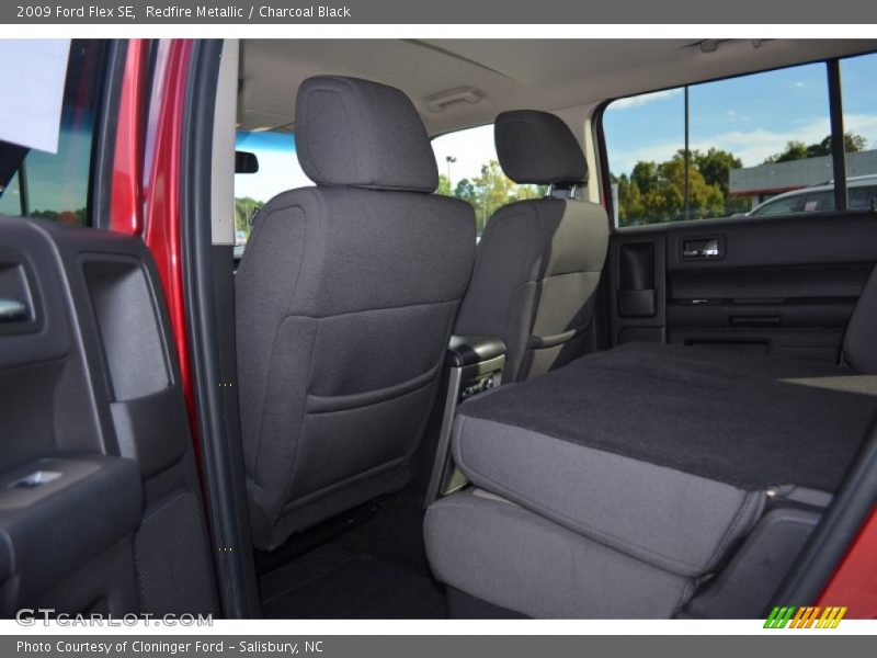 Redfire Metallic / Charcoal Black 2009 Ford Flex SE