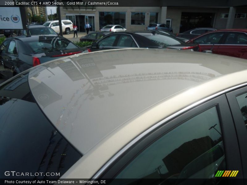 Gold Mist / Cashmere/Cocoa 2008 Cadillac CTS 4 AWD Sedan