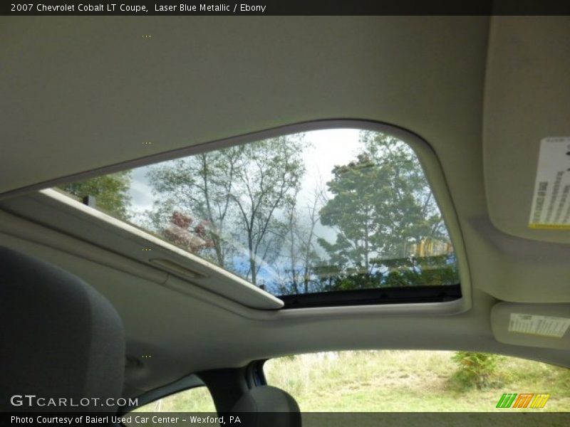 Laser Blue Metallic / Ebony 2007 Chevrolet Cobalt LT Coupe