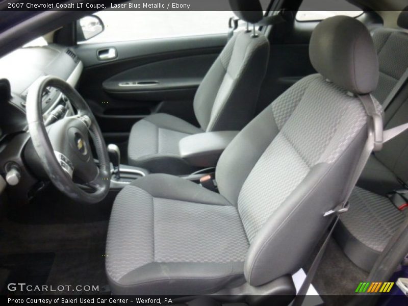 Laser Blue Metallic / Ebony 2007 Chevrolet Cobalt LT Coupe